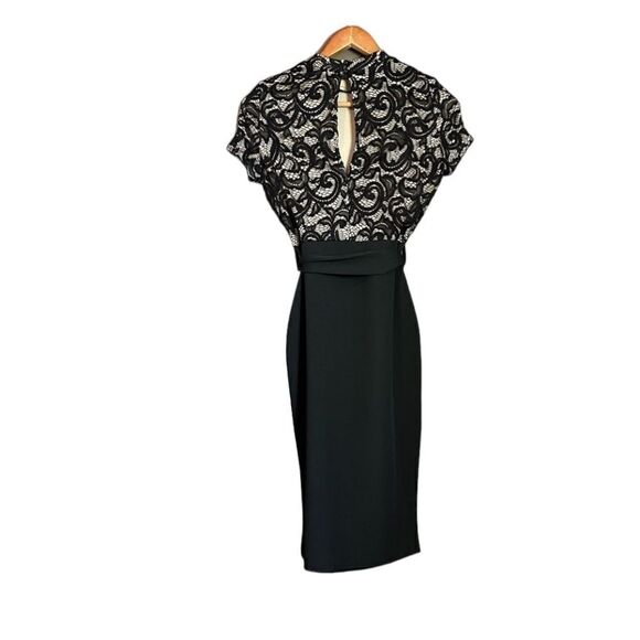 NWT! Quiz clothing short sleeve dress with lace top - Picture 12 of 14